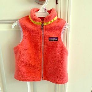 Baby Girl Patagonia Fleece Vest